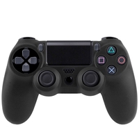 Étui de protection en silicone flexible gratuit pour manette de jeu Sony PS4