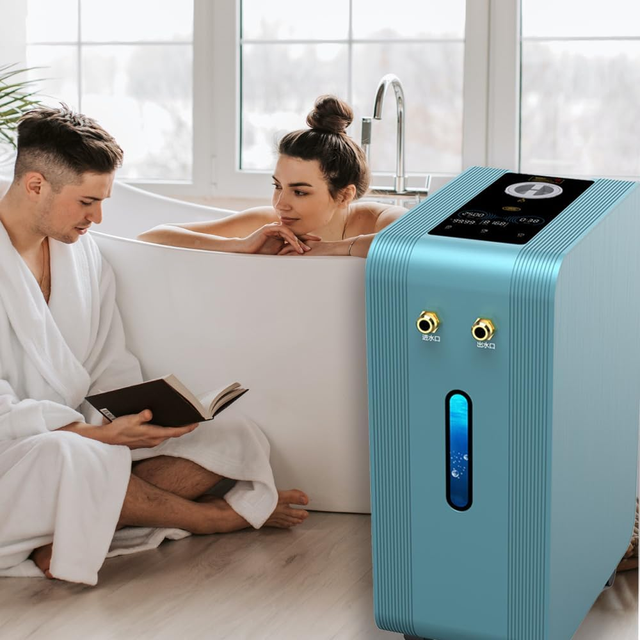 Portable PureFlow S28 Hydrogen Bubble Bath Machine 2500ppb Led Display Smart Touch Easy Install Spa Bath Water Maker 3000ml/min