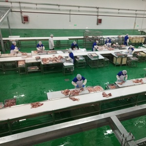 Stazione di Lavoro Integrata per Macchinari di Macellazione Ovina: Attrezzatura Assistita per Taglio, Scuoiatura e Processo di Macellazione - Product Image 6