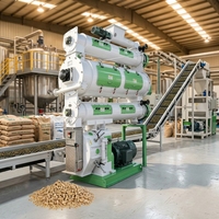 Machine à granulés d'aliments pour animaux, machine à fabriquer des granulés d'aliments pour bétail, volailles et ruminants pour ferme et usine d'aliments pour animaux