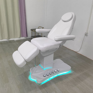 Bon prix, lit de beauté électrique avec 3 moteurs CE, lit de clinique esthétique de massage <span class=keywords><strong>SPA</strong></span>, chaise de soins du visage <span class=keywords><strong>et</strong></span> du corps pour traitement médical <span class=keywords><strong>et</strong></span> esthétique - Product Image 1