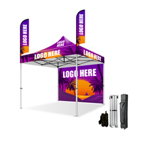 4x4m 13x13ft Markenlogo-Anpassung Dachüberdachung Wasserabweisendes Hochleistungs-Aluminiumgestell Stabiler Pavillon für Outdoor-Veranstaltungen
