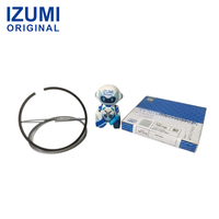 IZUMI ORIGINAL Nouveau jeu de segments de piston pour moteur Hino N04C N04CT NO4CT NO4C N04C-UT N04C-UR Camion Bus Chariot élévateur