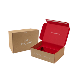 Offre spéciale boîte ondulée personnalisée pour le transport logistique film d'impression <span class=keywords><strong>double</strong></span> <span class=keywords><strong>face</strong></span> couvrant la boîte <span class=keywords><strong>aux</strong></span> <span class=keywords><strong>lettres</strong></span> rigide de l'avion - Product Image 2