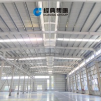 Estructura de Acero de Alta Resistencia para Taller o Almacén, Construcción de Estructura Metálica a Medida para Uso Industrial