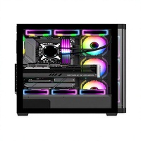 Boîtier d'ordinateur noir B1402, armoire PC pour processeur, produit d'opportunité commerciale