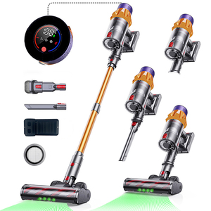 Aspiradora de Mano Eu Stock 550w 45pka con Batería Extraíble, hasta 55 Minutos de Autonomía, 3 Modos Ajustables, V18 Recargable - Product Image 1