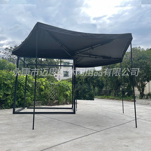 Toldo Retráctil Plegable con Brazo Articulado, Recubrimiento de PU Oxford, Marco de Aleación de Aluminio, Anti-UV, para Camping y Patio - Product Image 1