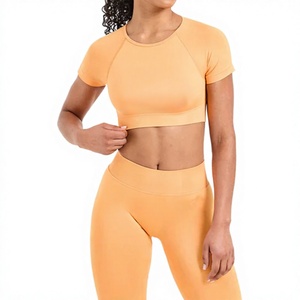 Top Deportivo Corto para Mujer, Personalizable, Ligero, Transpirable, Ecológico, de Poliéster/Algodón, Tallas Grandes - Product Image 1