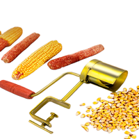Petit décortiqueur de maïs agricole portable à usage domestique efficace secoué à la main