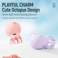 Vibrateur Clitoridien Octopus en Gros, 9 Modes de Vibration, 5 Modes de Succion, Étanche IPX7, Rechargeable USB Magnétique, Jouet Adulte