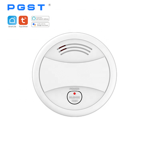 Détecteur <span class=keywords><strong>de</strong></span> <span class=keywords><strong>fumée</strong></span> WIFI certifié PGST UL217 avec capteur <span class=keywords><strong>photoélectrique</strong></span> et alarme <span class=keywords><strong>de</strong></span> batterie faible pour la maison - Product Image 1