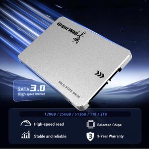 महान दीवार gw600 sd sata <span class=keywords><strong>3</strong></span>.0(6 gps) 3d nand tlc क्षमता 128g/256g/512g/1t/2t पढ़ने की गति 550 mb/s, चिकनी गेमिंग हार्ड ड्राइव - Product Image 6