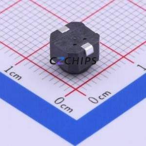1TS009B-2800-5000-CT Tactile Switch SMD,6x6mm Switch Single Pole Single Throw Round Button 2.8N Vertical Mount - Product Image 2