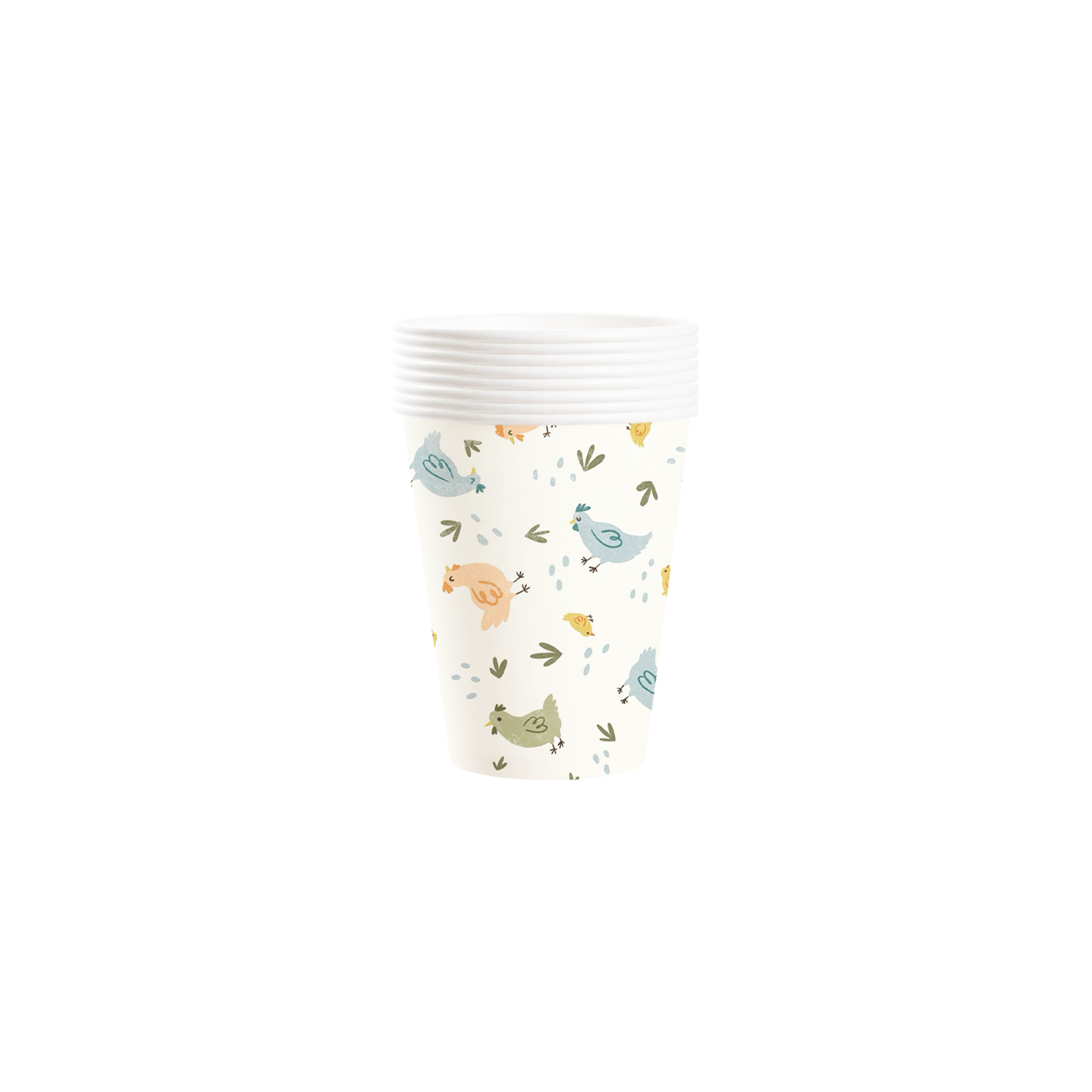 Vaso de papel de 9 oz * 8 unidades