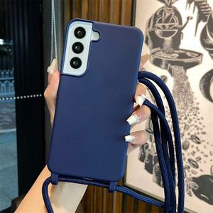 TPU Collier Lanière Téléphone étui pour samsung Galaxy S25 Bord S24 S23 <span class=keywords><strong>S22</strong></span> Ultra A16 A26 A36 A56 A55 A13 A71 Sangle <span class=keywords><strong>Cordon</strong></span> Chaîne Couverture - Product Image 5