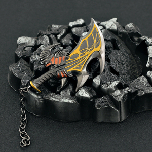 Porte-clés en alliage de Zinc, petit jouet épée de dieu de la guerre Kratos lames d'exil 10cm 80g - Product Image 3