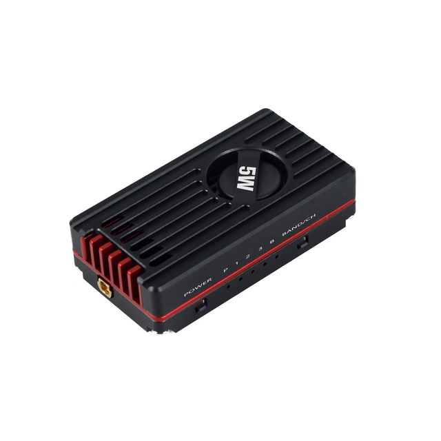 5W High Power FPV Video Transmitter VTX 4.9-5.8-6GHz for Long Range FPV Drone and Fixed Wing Aircraft