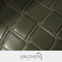 AIBUZHIJIA – housses de coussin à carreaux classiques vertes, housse de coussin tissée carrée pour canapé de maison, taie d'oreiller à carreaux