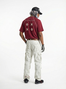Precios al por mayor disponibles para camisetas deportivas personalizadas de dos tonos, de secado rápido, con protección solar y efecto refrescante para exteriores. - Product Image 2