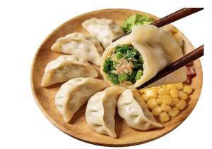 Dumplings de cebollino congelados, listos para cocinar, snack halal, comida callejera, venta al por mayor, Sudeste Asiático - Product Image 4