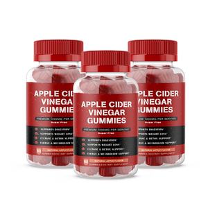 Poudre de vinaigre de cidre de pomme sans sucre personnalisée ISO avec vitamine B, favorise la digestion, gummies au vinaigre de cidre de pomme - Product Image 2