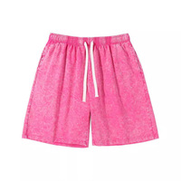 Shorts cargo tendance pour homme, vêtements de travail d'été, 100% coton, taille élastique, mi-lourd, lavé, poche ample, tricoté