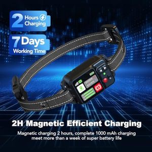 <span class=keywords><strong>Collar</strong></span> Inteligente con GPS para Mascotas, Valla Inalámbrica para Perros, Entrenamiento al Aire Libre, Resistente al Agua IPX7, Recargable, Eléctrico, Antipérdida - Product Image 3