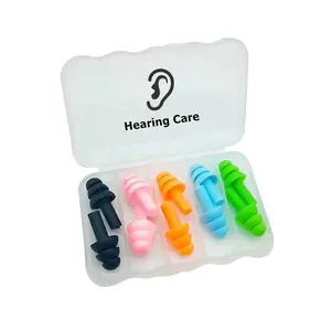 Reusable Noise Reduction Ear Plugs Personal Protective Custom Logo Earplugs