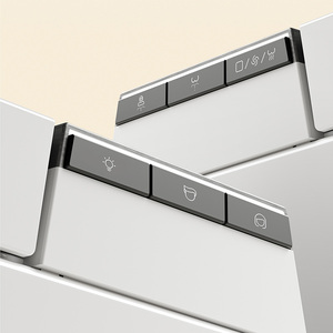 Phong cách mới nhà vệ sinh thông minh sang trọng điện tự làm sạch nhà vệ sinh thông minh treo tường điều khiển từ xa được hỗ trợ thông minh WC - Product Image 3