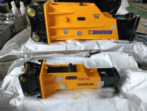 Brise-roche hydraulique de type boîte Soosan SB30, PRODUIT CORPS PRINCIPAL, FOURNITURE DIRECTE D'USINE, GARANTIE UN AN, CARACTÉRISTIQUES STANDARD INCLUSES - Product Image 5