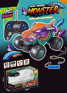 Camionetas RC 1:20 Recargables, Camioneta Dálmata, Cocodrilo, Rinoceronte, Camioneta Monstruo a Control Remoto, Juguetes para Niños, Auto de Escalada - Product Image 2