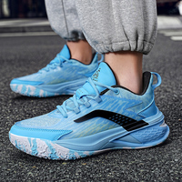 Chaussures de basket-ball unisexes, semelle en caoutchouc durable, baskets athlétiques professionnelles, grandes tailles 36 à 45, chaussures de sport