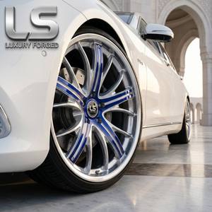 Fabricant de jantes forgées sur mesure 18-22 pouces 6061-T6 <span class=keywords><strong>5</strong></span> branches noir mat pour Mercedes OEM Marque privée Vente en gros - Product Image 2