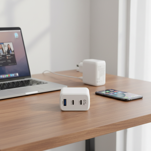 Caricabatterie Rapido GaN 65W USB-C per iPhone 15 Pro <span class=keywords><strong>Max</strong></span>, Adattatore di Alimentazione per Laptop e Tablet Android - Product Image 2