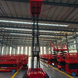 Penjualan terlaris Offroad murah Mobile dilacak elektrik semua medan Self-propeler berpenggerak gunting <span class=keywords><strong>Lift</strong></span> dengan CE - Product Image 2