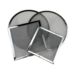 Tùy chỉnh thép không gỉ 10 50 100 200 lưới tròn vuông nướng net với cạnh cho ngoài trời BBQ và bếp than cho nướng - Product Image 2