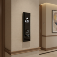 Bouton tactile d'ascenseur LOP pour ascenseur domestique, en verre, avec écran TFT