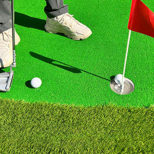 Shvmu कस्टम बनाया मिनी गोल्फ कोर्स ग्रीन इनडोर आउटडोर अभ्यास पोर्टेबल बड़े आकार वाले मैट - Product Image 3