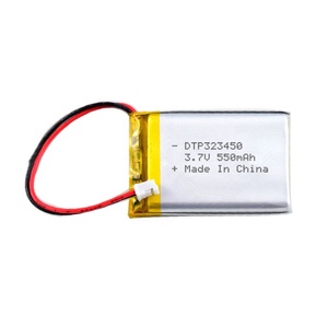 Batería <span class=keywords><strong>Recargable</strong></span> de Polímero de Litio de 3.7V <span class=keywords><strong>5v</strong></span> 550mah, Baterías de Iones de Litio 303450 - Product Image 3