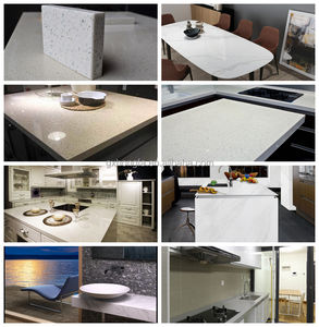 Calacatta 시리즈 인공 석영 석판 만들기 기계 새로운 디자인 큰 석판 석영 카운터 탑 타일 기계 CNC 커터 - Product Image 3