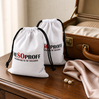 Sac en coton avec cordon de serrage, logo personnalisé et impression sérigraphique, fabriqué dans le Guangdong, Chine