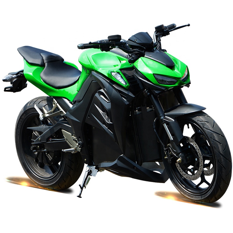 Electric Motorcycle Z1000 with Round Headlight - 3000W Power