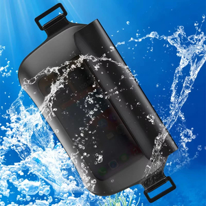 กระเป๋าใส่โทรศัพท์กันน้ำ IPX8 กระเป๋าคาดเอวแบบแห้ง ป้องกันการเปียกน้ำสำหรับว่ายน้ำ ใส่เอกสารได้ กระเป๋าคาดเอวสำหรับไปทะเล - Product Image 1