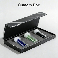 Présentoirs en carton pour tubes de 116 mm, boîte de présentation pour tubes Doob, et boîte de présentation en papier pour tubes de test sanguin de 98 mm pour comptoir