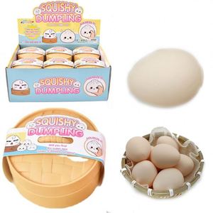 6CM Prank Boiled <b>Egg</b> Fidget <b>Toy</b> Squeeze <b>Toy</b> Unbreakable Bouncy TPR Foam Taba <b>Toy</b> Decompression Fidget <b>Toys</b> - Product Image 1