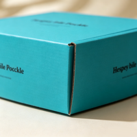 Großhandel Maßgefertigte Matte Laminierte Versandbox Wellpappe-Versandverpackung Mit Logodruck für Bekleidungs- und Geschenkverpackungen