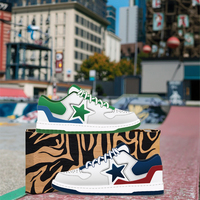 Chaussures personnalisées avec logo, fabricants de chaussures, personnalisation du logo en cuir véritable Lichi, baskets décontractées pour hommes, chaussures de sport pour hommes