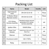 Sistem Manajemen Suspensi Udara DOWN Brand Controller dengan Pengaturan dan Kontrol Aplikasi Seluler.