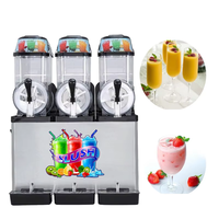 Machine à slush pour boissons fraîches commerciales |   Distributeur de dessert glacé électrique avec garantie